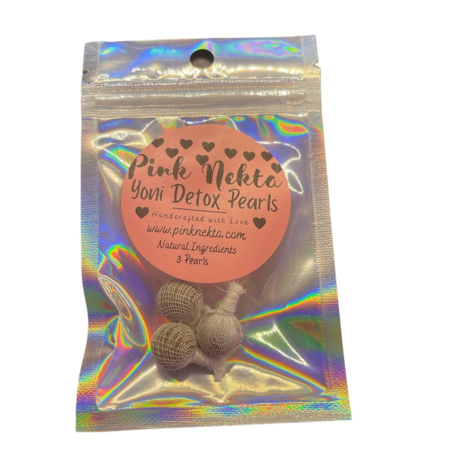 Bag of Pink Nekta yoni detox pearls